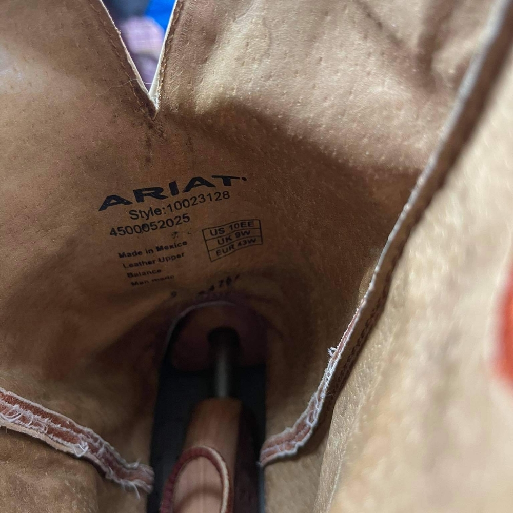 ARIAT Men's Branding Pen 10 EE Western Boots - Picture 7 of 9